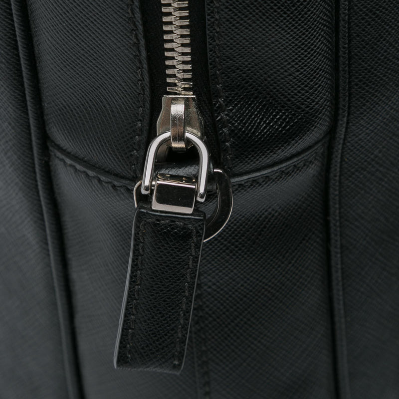 Prada Saffiano Zip Briefcase (SHG-9yo9om)