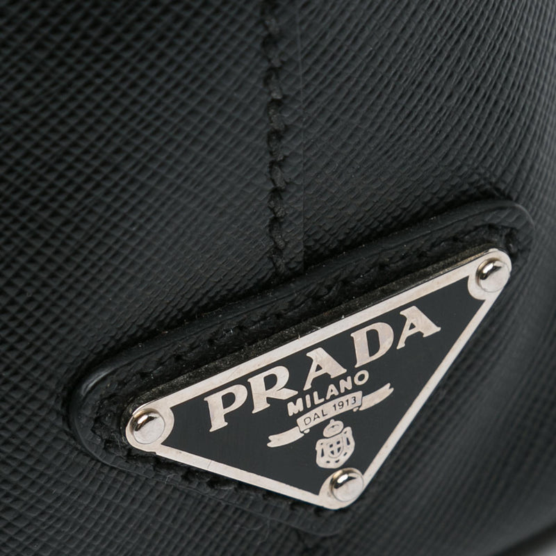 Prada Saffiano Zip Briefcase (SHG-9yo9om)