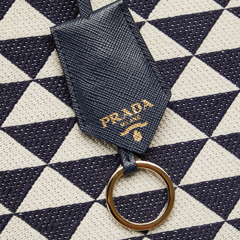 Prada Small Symbole Triangolo Tote (SHG-hRk7cv)