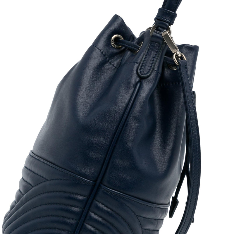 Prada Soft Calf Impunture Diagramme Bucket Bag SHG xRSXDM LuxeDH