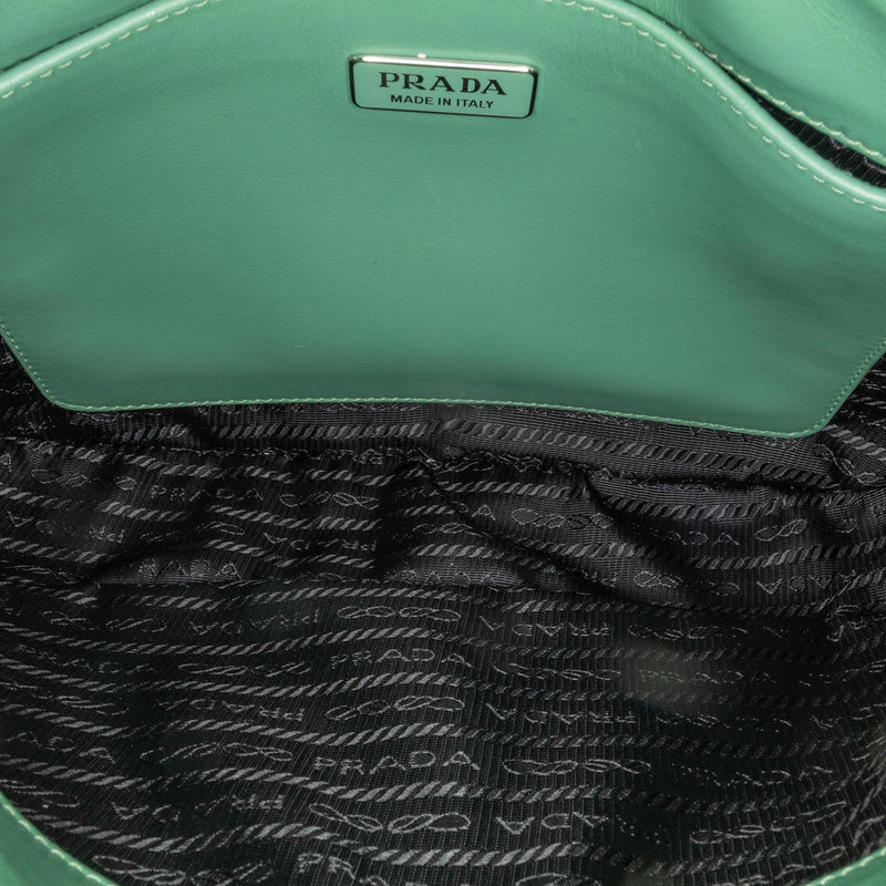 Prada Spazzolato Cleo Shoulder Bag (SHG-sNJUDp)