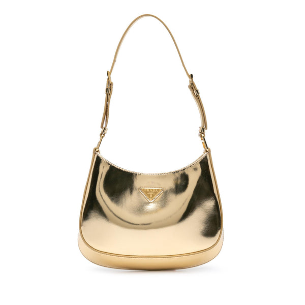 Prada Spazzolato Cleo Shoulder Bag (SHG-CqsaBq)