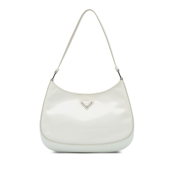 Prada Spazzolato Cleo Shoulder Bag (SHG-kUBDGu)