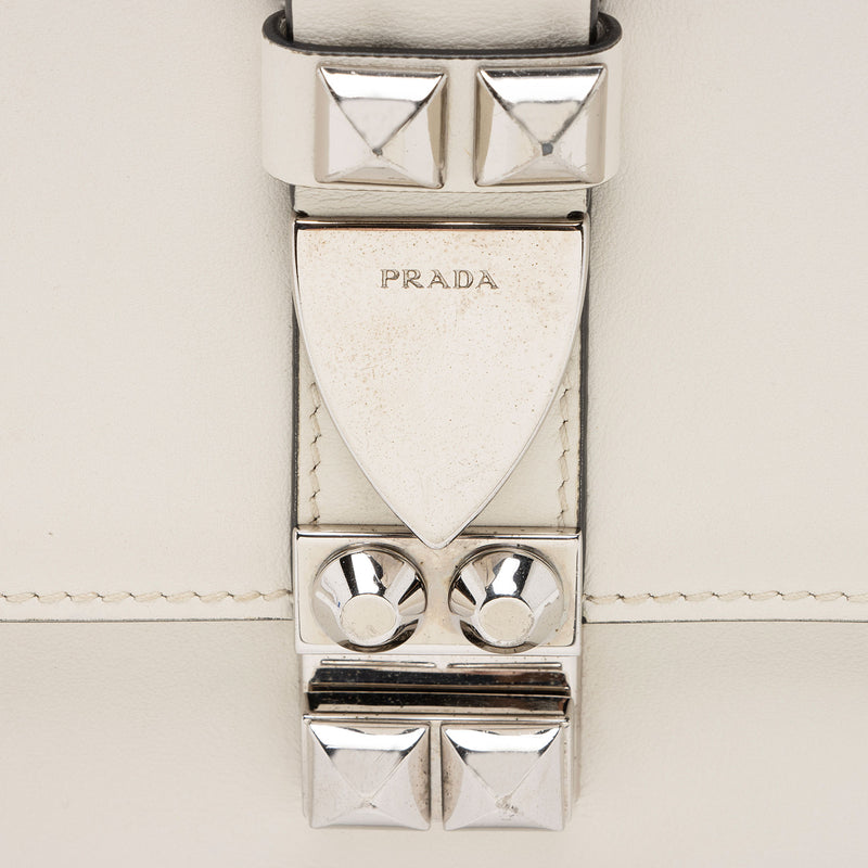 Prada Studded Calfskin Elektra Small Shoulder Bag (SHF-AwovzB)