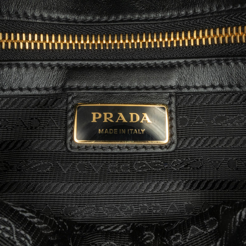 Prada Symbole Double Buckle Messenger Bag (SHG-ENZ0DA)