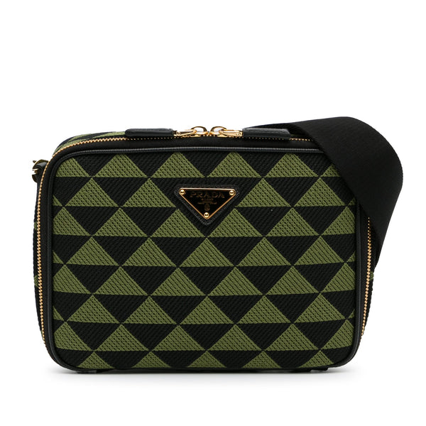 Prada Symbole Triangolo Crossbody (SHG-NH6Xyh)