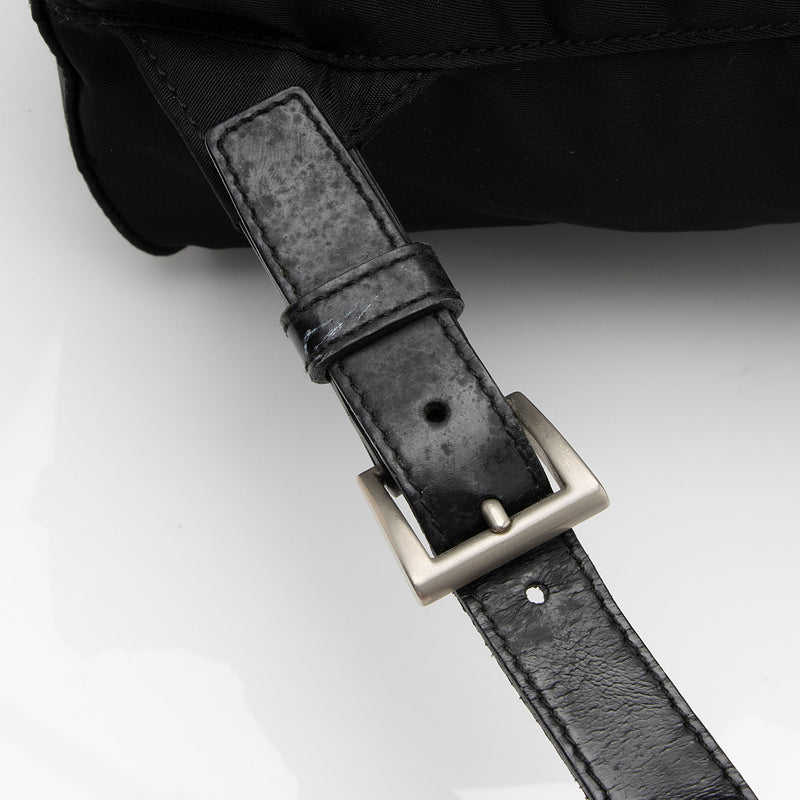 Prada Tessuto Small Pocket Crossbody Bag with Wrist Strap