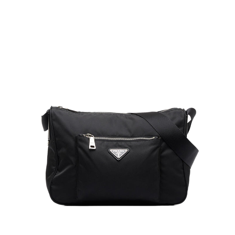 Prada tessuto on sale nylon messenger bag