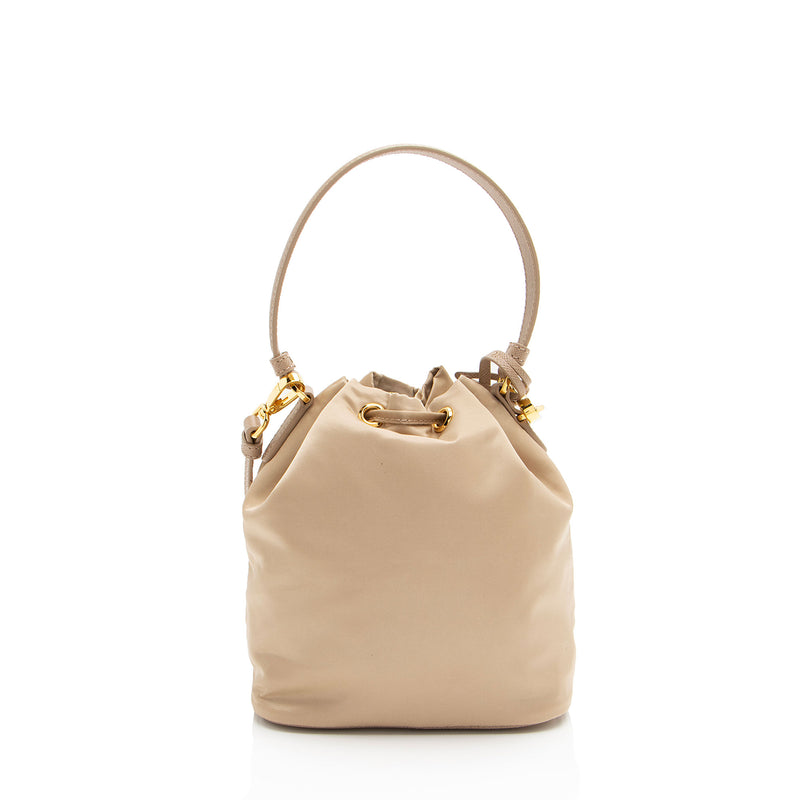 Prada Tessuto Re-Edition 1978 Mini Bucket Bag (SHF-G3moBc)