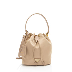 Prada Tessuto Re-Edition 1978 Mini Bucket Bag (SHF-G3moBc)