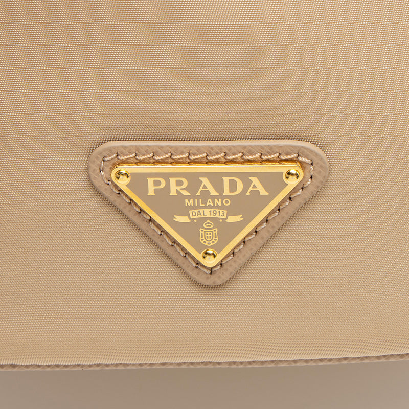 Prada Tessuto Re-Edition 1978 Mini Bucket Bag (SHF-G3moBc)