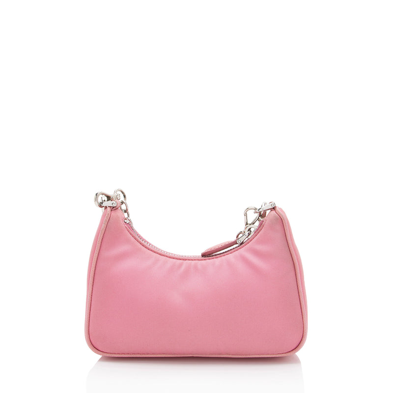 Prada Tessuto Re-Edition Mini Shoulder Bag (SHF-RcnXGj)