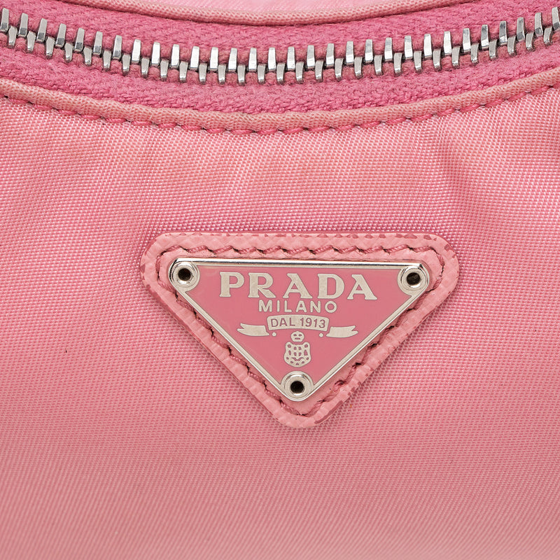 Prada Tessuto Re-Edition Mini Shoulder Bag (SHF-RcnXGj)