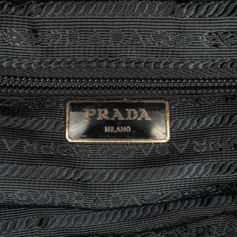 Prada Tessuto Zip Top Crossbody (SHG-RxCvf7)