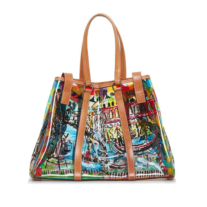 Mini Reversible Tote - Graffiti