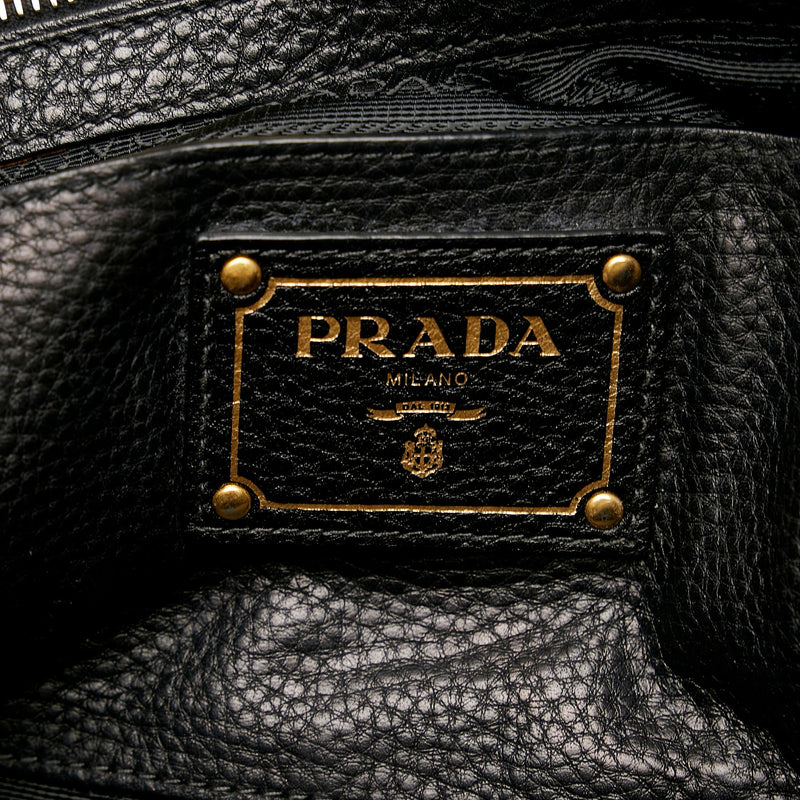 Prada Tweed Handbag (SHG-22278) – LuxeDH