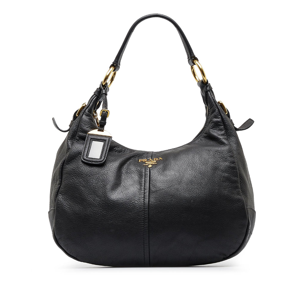 Prada Vitello Daino Satchel (SHG-nXLGL3) – LuxeDH