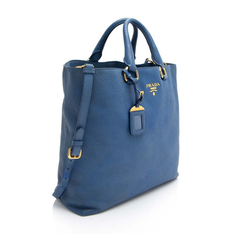 Prada Vitello Phenix N/S Tote (SHF-E6DOd1)