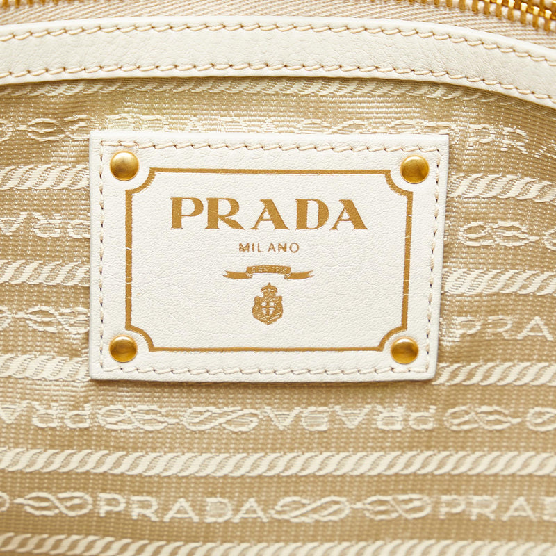 Prada Vitello Shine Satchel (SHG-Kzez3s)