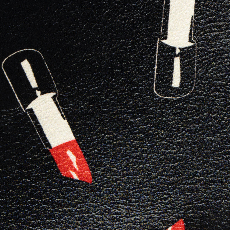 Saint Laurent Calfskin Lipstick Monogram Wallet on Chain (SHF-7LJnWn)