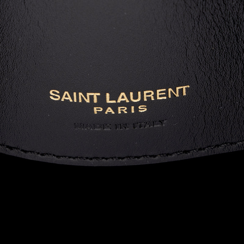 Saint Laurent Calfskin Monogram Le 37 Bucket Bag (SHF-YsxF8W) – LuxeDH