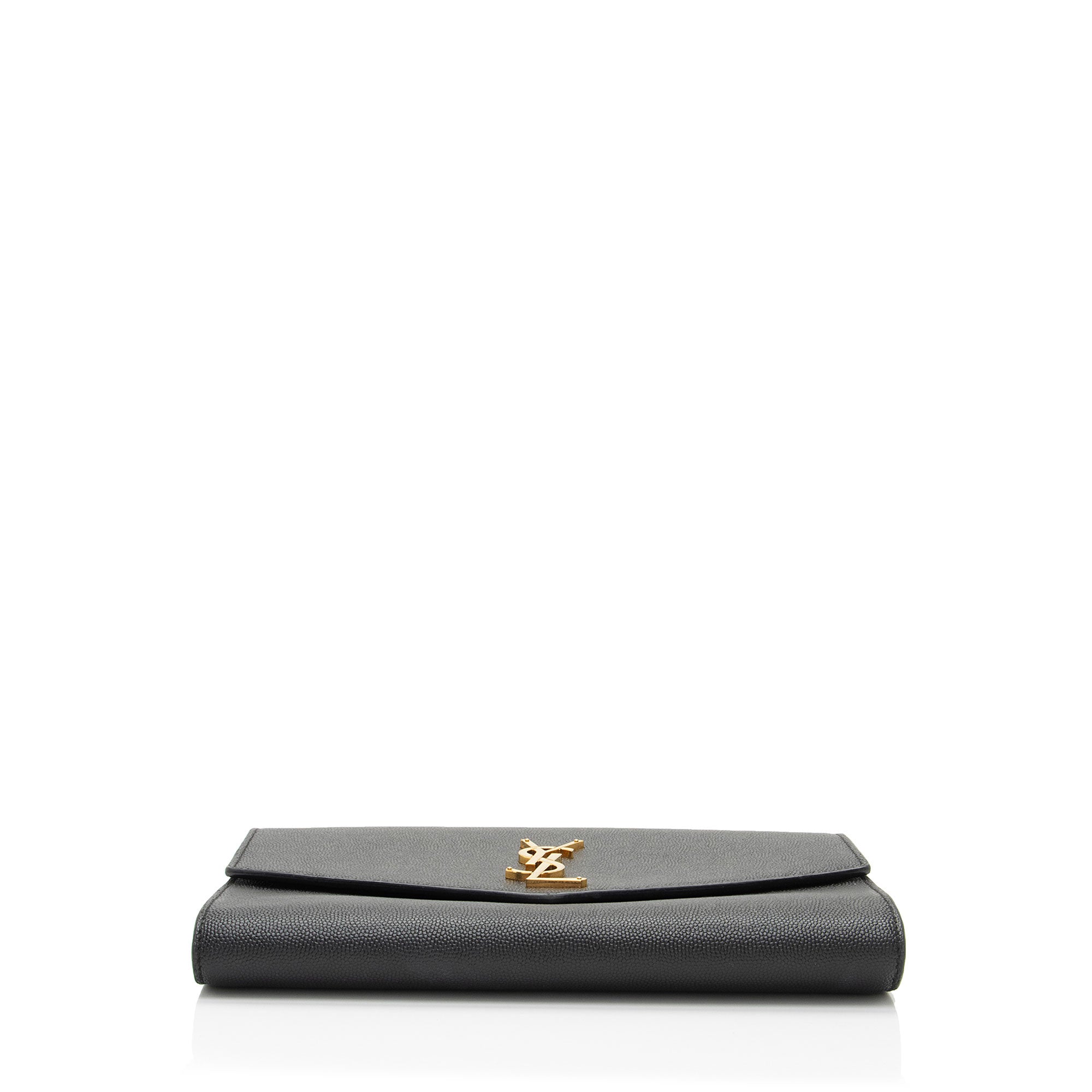 Saint Laurent Grain de Poudre Monogram Uptown Mini Crossbody (SHF-h1PziQ)