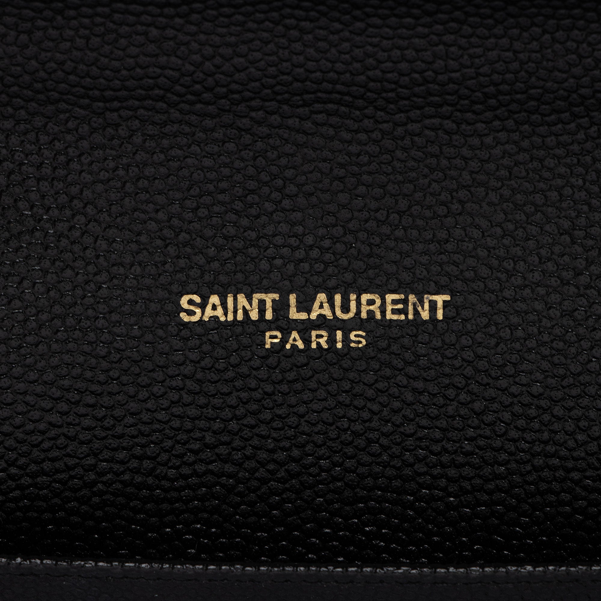 Saint Laurent Grain de Poudre Monogram Uptown Mini Crossbody (SHF-h1PziQ)