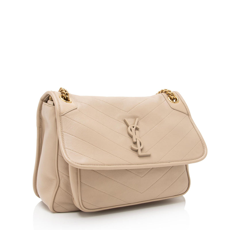 Saint Laurent Medium Niki Canvas Shoulder Bag