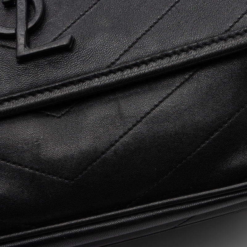 Saint Laurent Lambskin Monogram Niki Medium Shoulder Bag (SHF-bCtpVv)