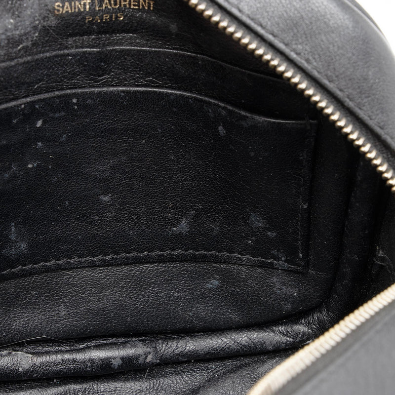 Saint Laurent Leather Monogram Blogger Bag (SHF-0bGOag) – LuxeDH