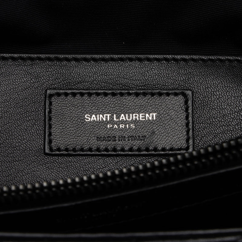 College Large Shoulder Bag in Black - Saint Laurent