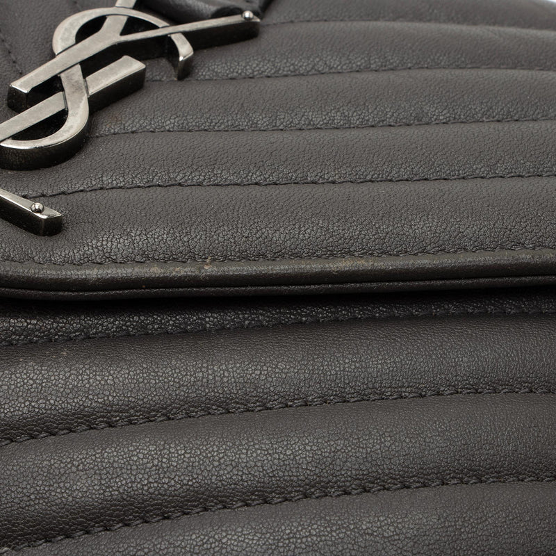 Saint Laurent Medium Monogram Matelassé Leather Shoulder Bag