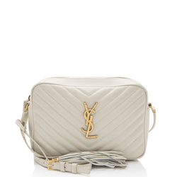 Saint Laurent Matelasse Calfskin Monogram Lou Camera Bag (SHF-bK7DZU)