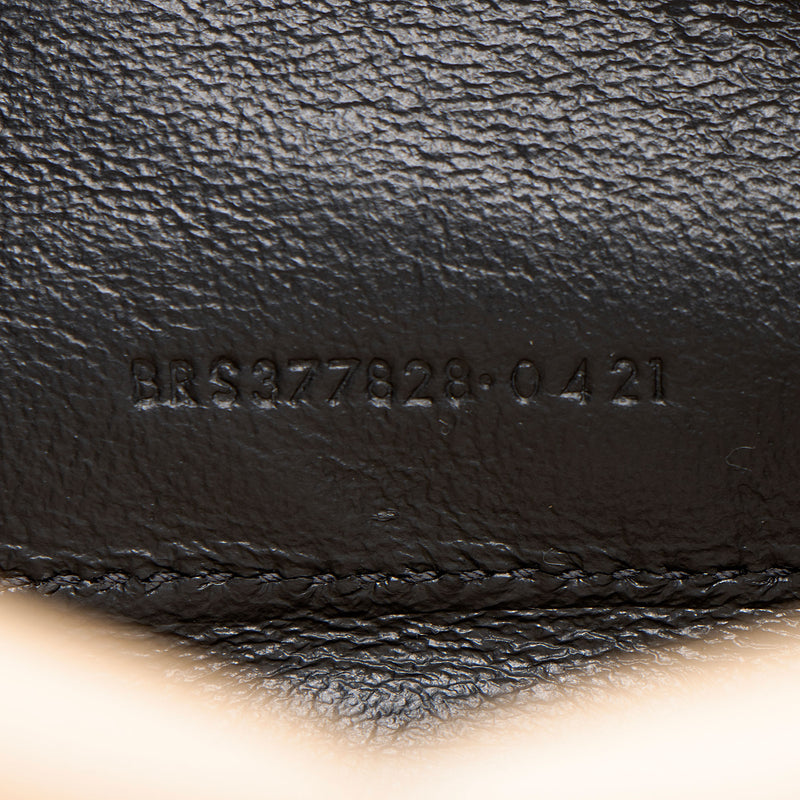 Saint Laurent Matelasse Grain de Poudre Monogram Chain Wallet (SHF-4h5maT)