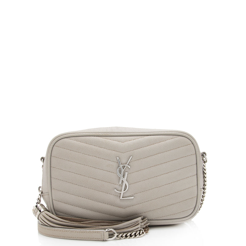 Yves Saint Laurent Envelope Medium Matelassé Leather Crossbody Chain Bag