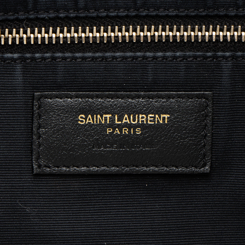 Saint Laurent Quilted Lambskin Monogram Icare Maxi Shopping Tote (SHF-wrAW37)