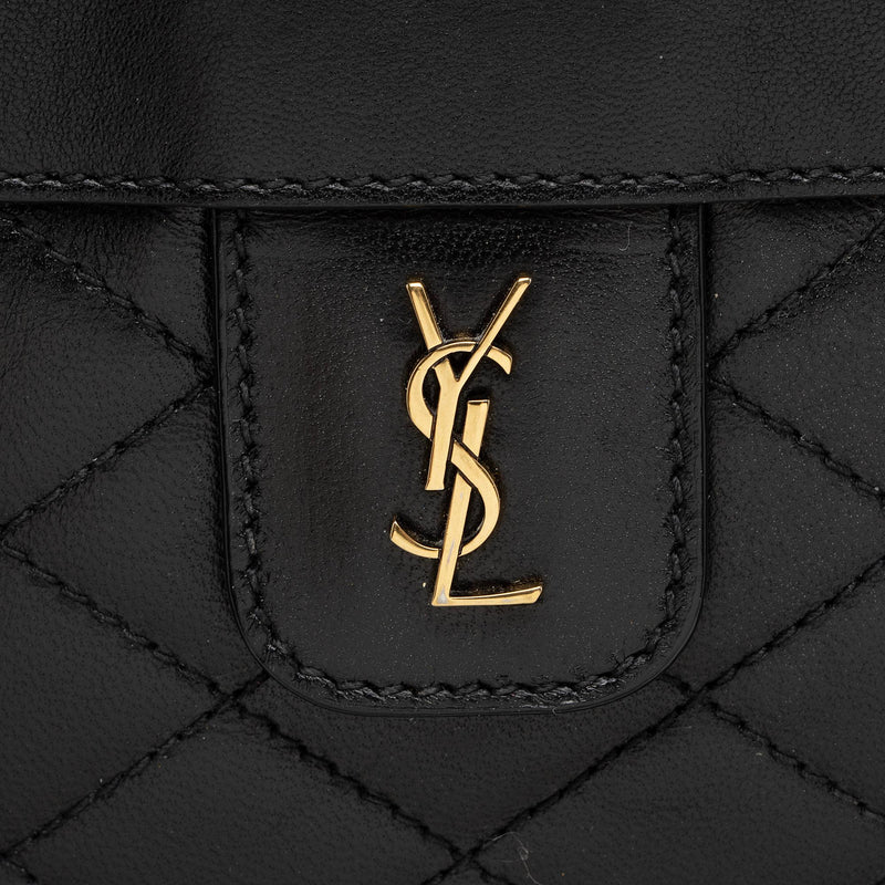 Victoire shoulder bag in Italian calf-skin leather