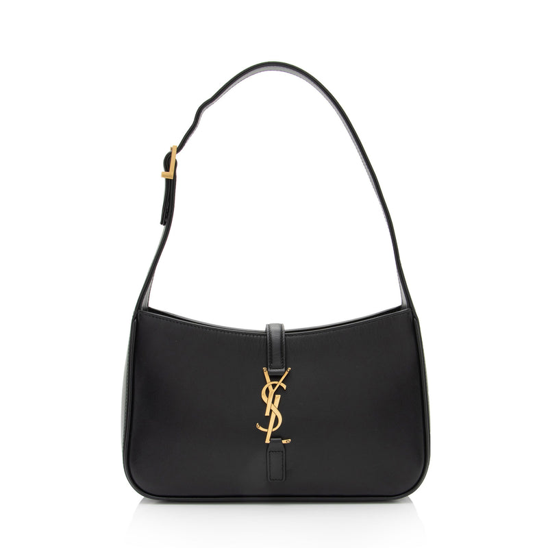 Saint Laurent Le 5 A 7 Mini Calfskin Hobo Bag