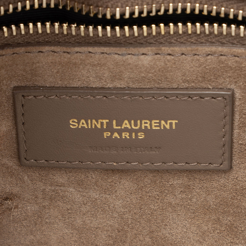 Saint Laurent Smooth Calfskin Monogram Le 5 A 7 Hobo (SHF-IwkWBN)