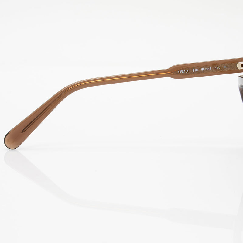 Salvatore Ferragamo Gancini Square Sunglasses (SHF-GqwLtg)