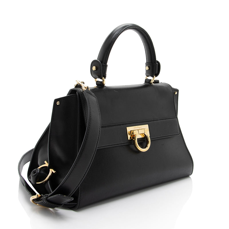 Salvatore Ferragamo Sofia Medium Top Handle (SHF-GGSmCy)