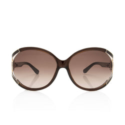 Salvatore Ferragamo Oversized Round Sunglasses (SHF-MU7Bjj)