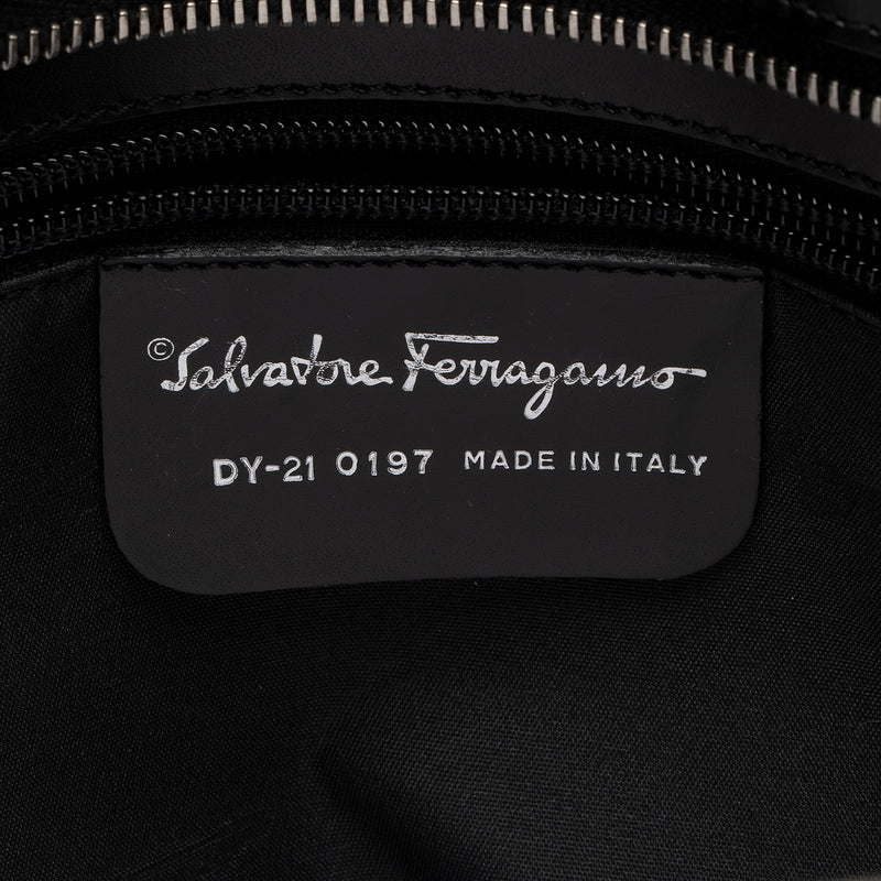 Salvatore Ferragamo Vintage Canvas Gancini Tote (SHF-Oh9yLQ)