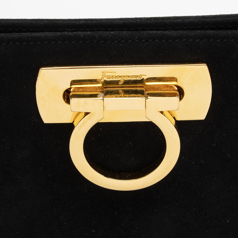 Salvatore Ferragamo Vintage Gancini Chain Lady Diana Clutch Bag Orig. $2190