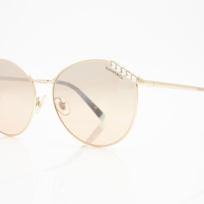 Tiffany & Co. Crystal Aviator Sunglasses (SHF-cop0LI)