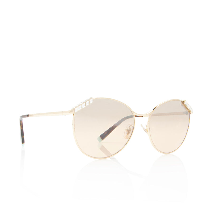 Tiffany & Co. Crystal Aviator Sunglasses (SHF-cop0LI)