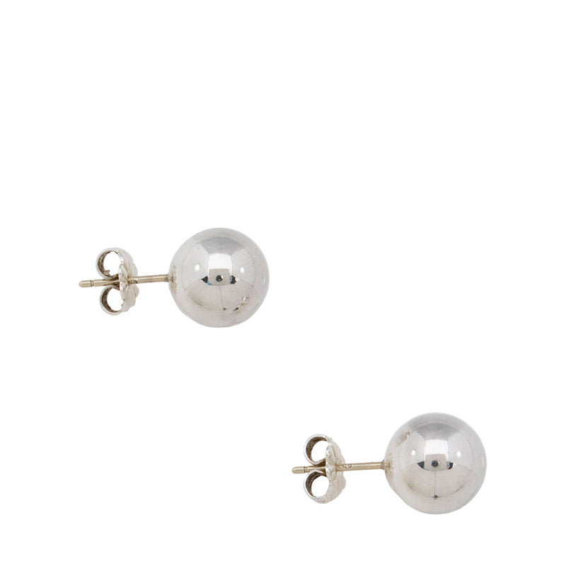 Tiffany 10mm store silver ball earrings