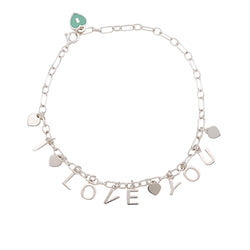 Love you Locket Bracelet - Silver