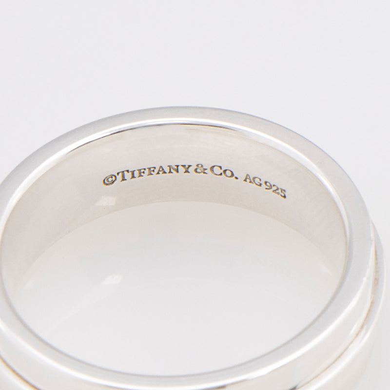 Tiffany & Co. Sterling Silver Tiffany T Ring - Size 7 (SHF-tEU3iI)