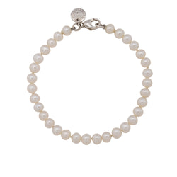 Tiffany silver pearl deals bracelet